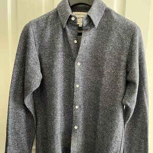 18 Waits Blue LS Shirt -- Medium